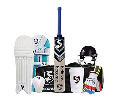 Image 1 of Default Title for the product SG R.P.M. Sports Economy Kashmir Willow Cricket Kit Size 6