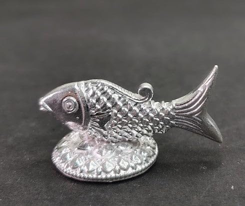 Image 1 of Default Title for the product Dista Silvers Fish Idol for Pooja 23gm