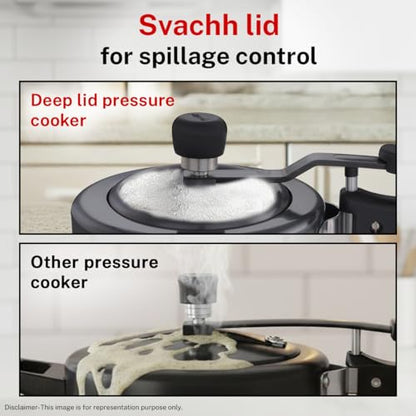 Image 5 of Prestige 2 Litres Svachh Hard Anodised Handi