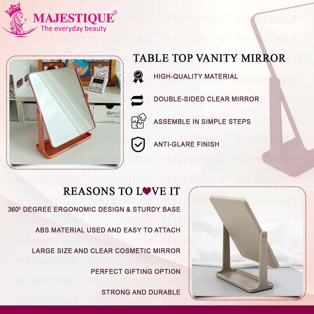 Image 3 of Majestique Table Top Vanity Mirror