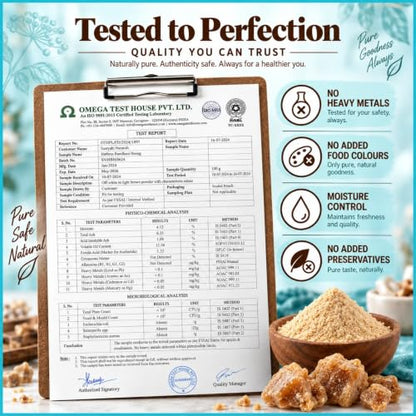 Image 3 of SAATYAKI NATURALS Organic Hathras Bandhani Heeng Powder - 50gm