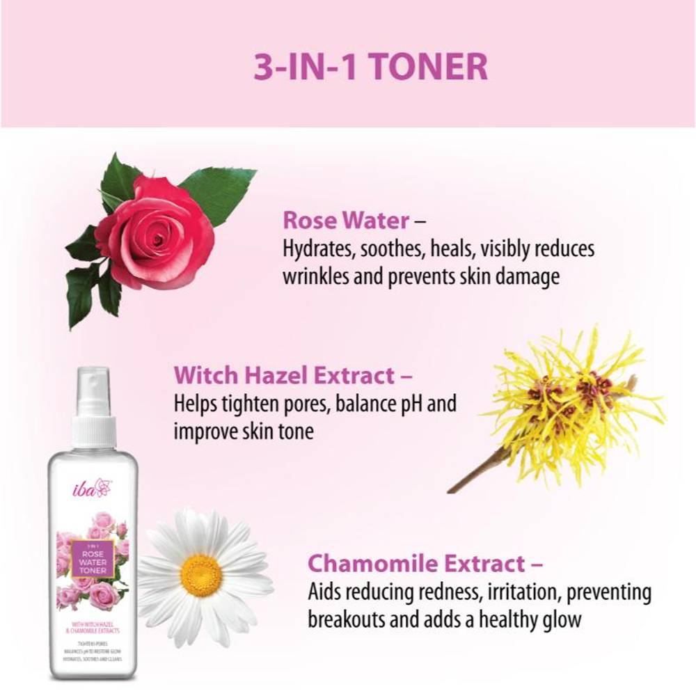 Image 4 of Iba 3-In-1 Rose Water Toner