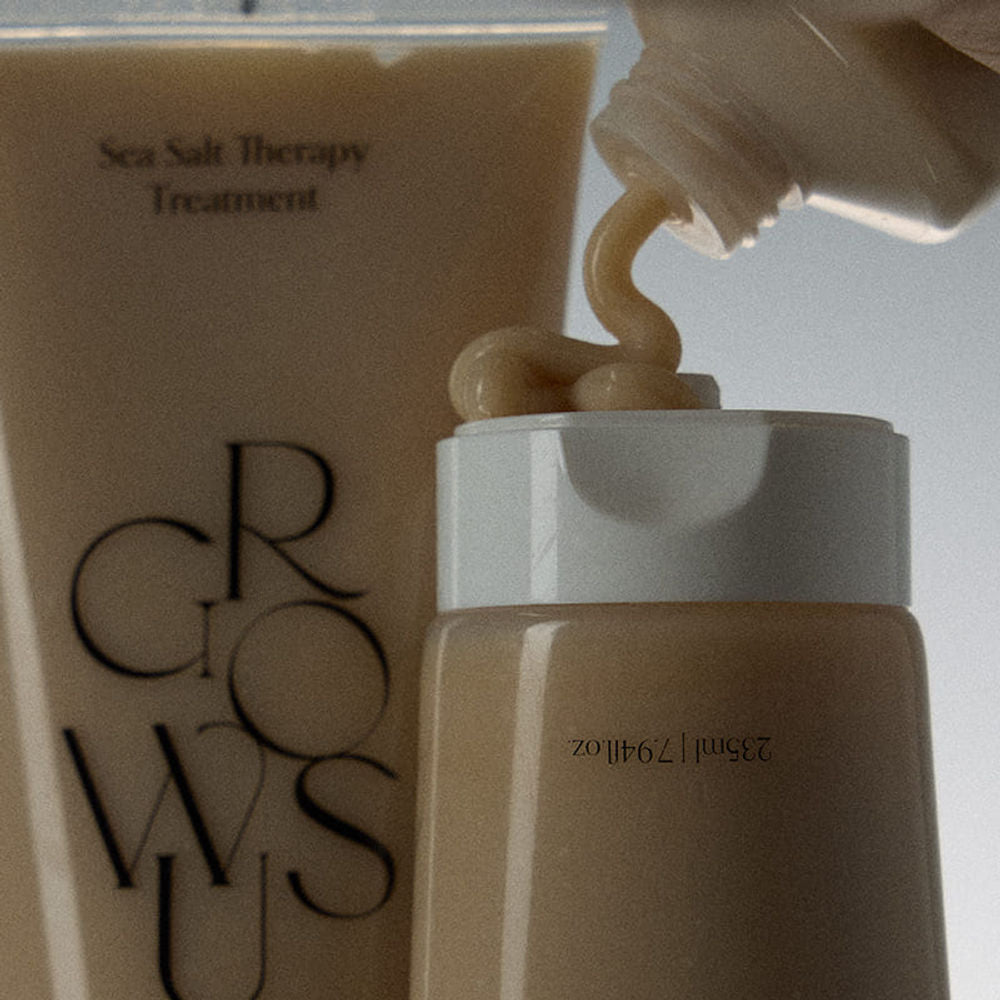 Image 3 of Growus Sea Salt Therapy Treatment Scalp-Soothing Care with Moisture Balance & Soft Hair