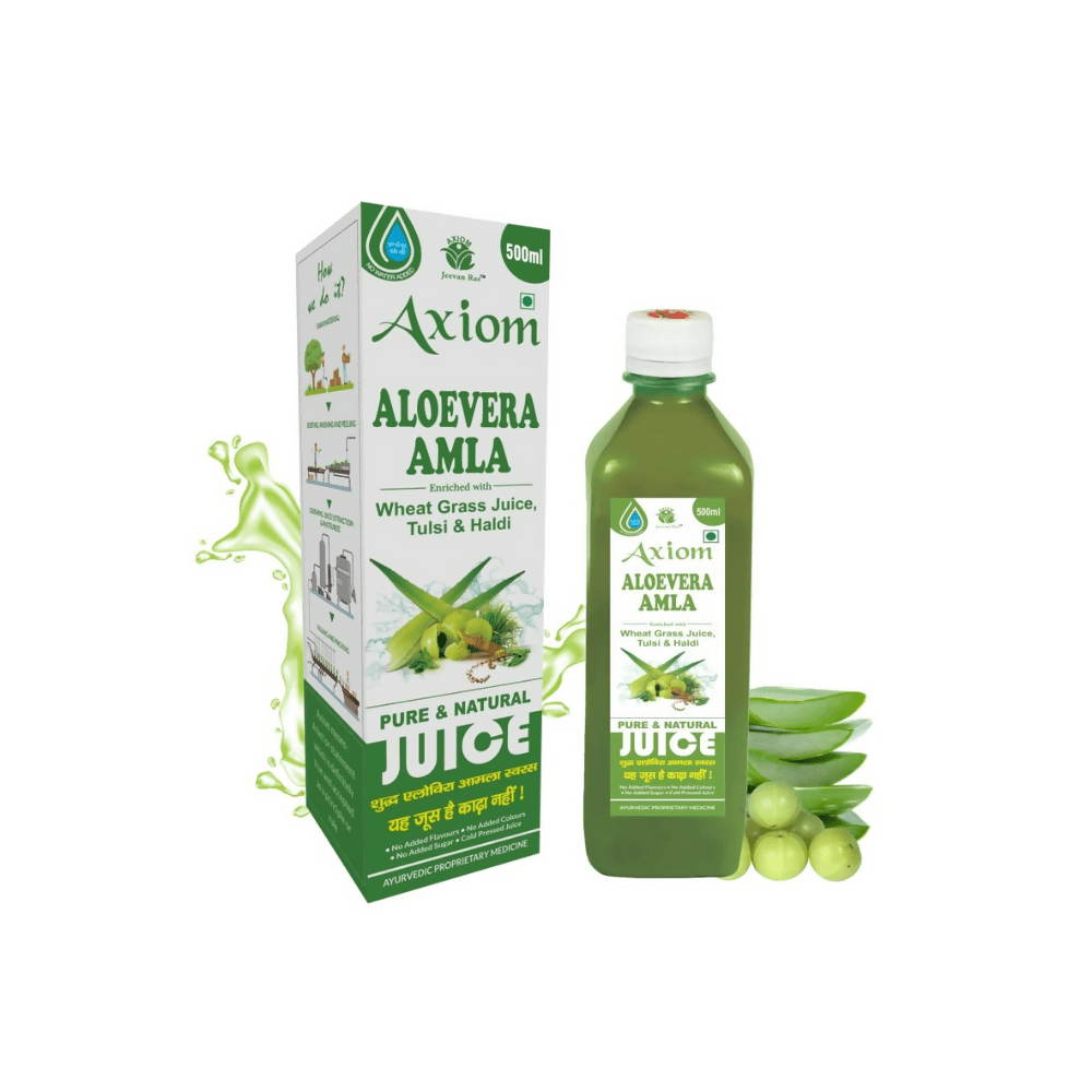 Image 1 of 500 ml for the product Axiom Aloevera Amla Juice