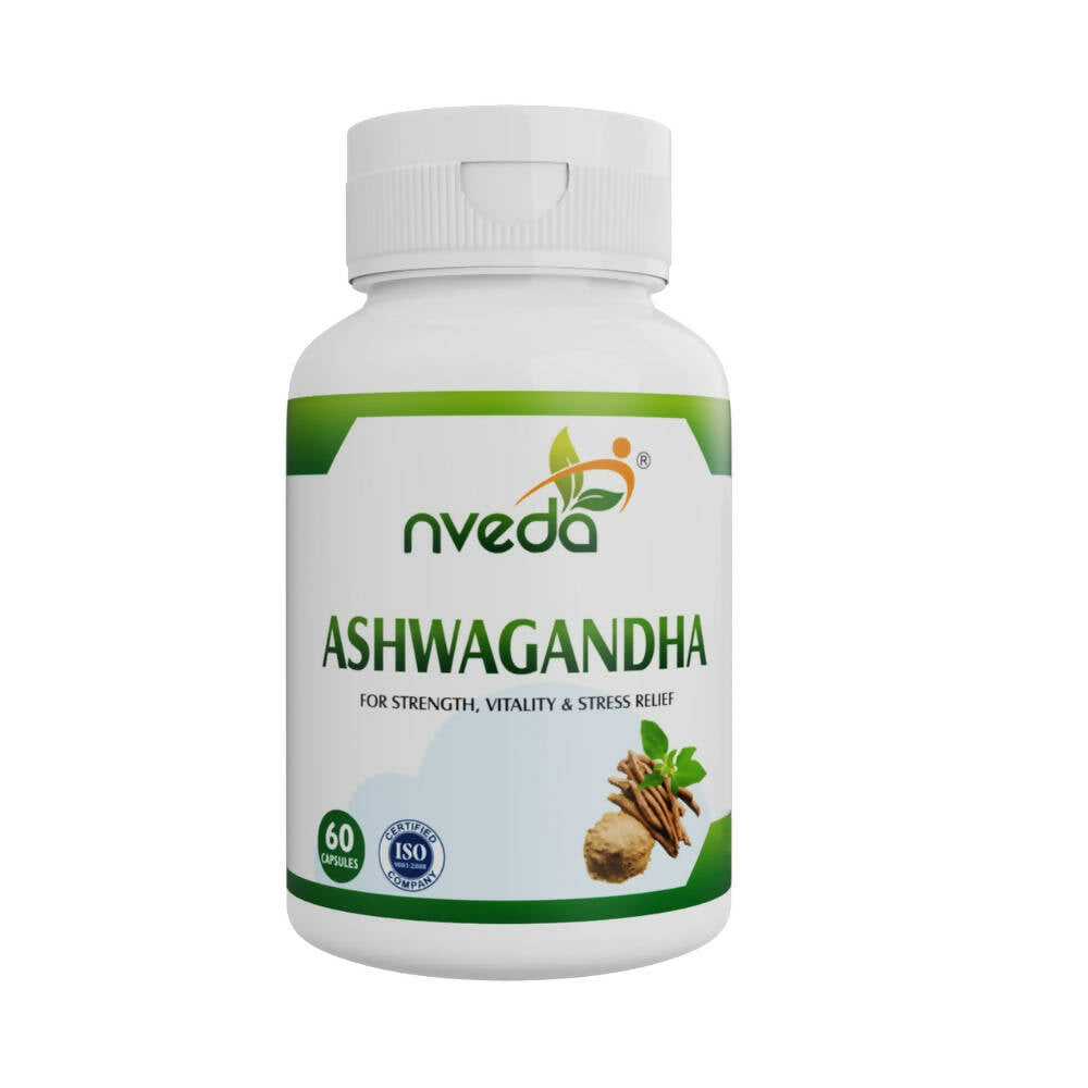Image 1 of 60 caps for the product Nveda Ashwagandha Capsules