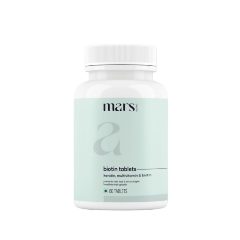 Image 1 of Mars By GHC Biotin Tablets For Hair Growth With Vitamin B7