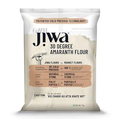 Image 1 of Pack of 1 for the product Jiwa 30 Degree Amaranth Flour | 1 Kg