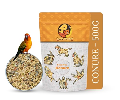 Image 2 of Pouch - Conure Seed, 500g for the product Foodie Puppies Bird Food for Conures
