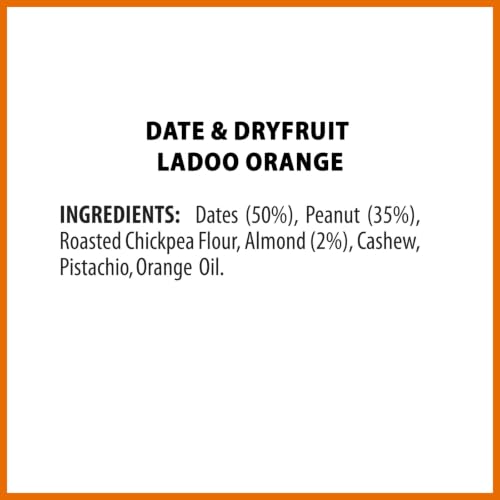Image 3 of Roasty Tasty Dates Ladoo Orange Flavour 40g