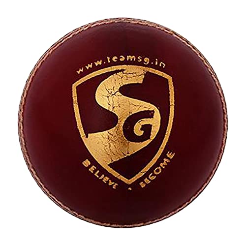 Image 2 of SG Cricket Ball Test Red