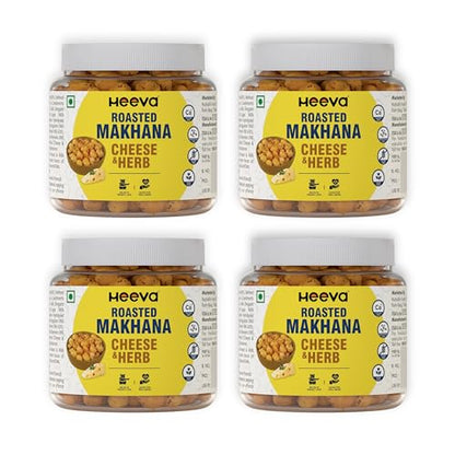 Image 1 of Default Title for the product Heeva Roasted Makhana Cheese n Herb 100g Pack of 4