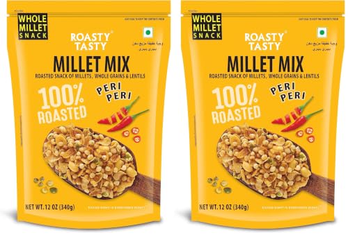 Image 5 of 340 g (Pack of 2) for the product Roasty Tasty Millet Mix Peri Peri