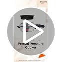 Image 2 of Preethi Stainless Steel Outer Lid 3 Litre Pressure Cooker with Spill Splash Shield For Zero Spill and Zero Splash (Induction Base)