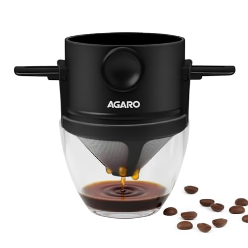 Image 1 of Default Title for the product AGARO Pour Over Coffee Maker with Double Mesh Filter