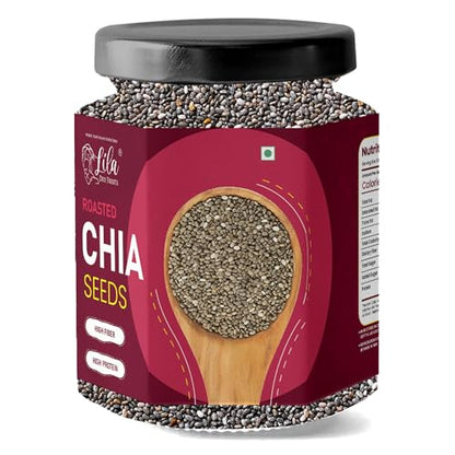 Image 3 of LILA DRY FRUITS Roasted Chia Seeds 250 Grams