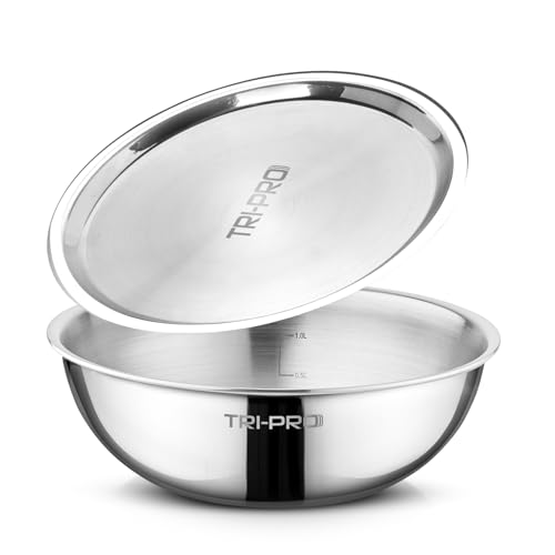 Image 3 of 26 cm / Tasla (New) for the product BERGNER Tripro Triply Stainless Steel Cook and Serve Tasla/Tasra
