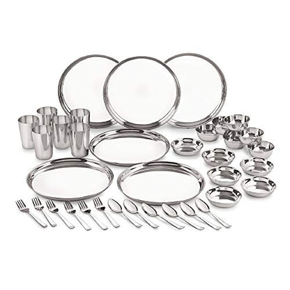 Image 1 of 36 Pcs for the product neelam Stainless Steel Dinner Set