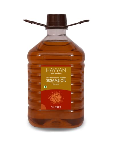 Image 4 of 3000 ml (Pack of 1) for the product HAYYAN Cold Pressed Virgin Sesame Oil