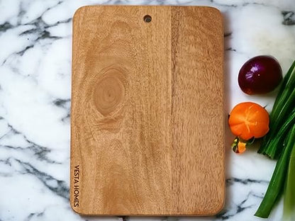 Image 6 of Vesta Homes Wooden Chopping Board/Cutting Board/Serving Board 28 x 20 x 1.5 cm