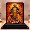 Image 1 of Default Title for the product HD Printed Kali MATA Wooden Idol 4x5 Inch Classic Devotional Spiritual Showpiece