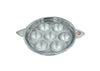 Image 1 of Default Title for the product ASPEN Traditional Indolium Appam Patra/Kuzhi Paniyaram Pan/Paniyara Kallu - 7 Pit