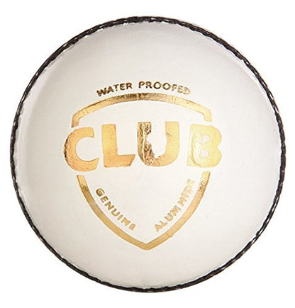 Image 2 of SG Leather Club White Cricket Ball, Club Standard 7X7X7 CM