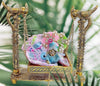 Image 1 of Default Title for the product Partish Jhula for Laddu Gopal Size 1,2 & 3 Number-Metal Swing for Kanha Ji