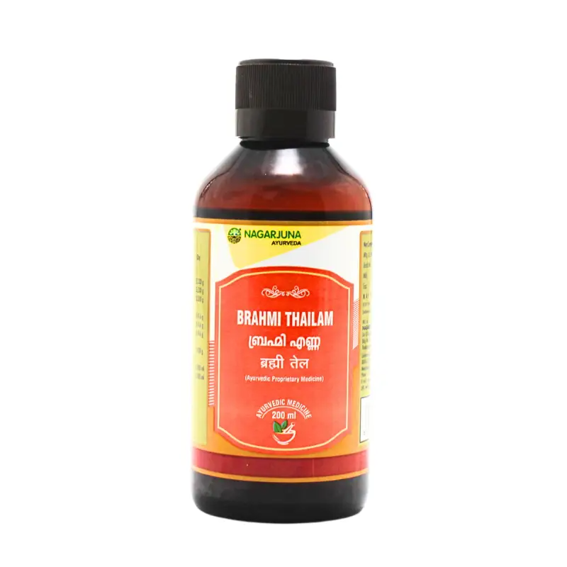 Image 1 of 100 ml for the product Nagarjuna Ayurveda Brahmi Thailam