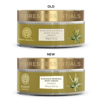 Image 4 of Forest Essentials Radiance Renewal Vitamin E Body Cream 100g