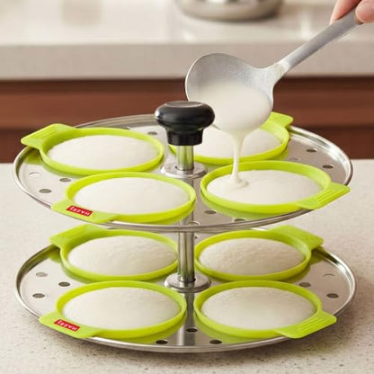Image 6 of HAZEL Silicone Idli Maker Pack of 8
