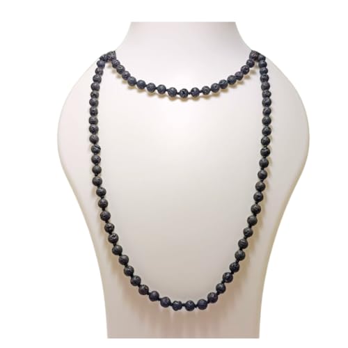 Image 3 of Jwala Mukhi- Lava stone Mala- Jwalamukhi Mala- Beads Mala