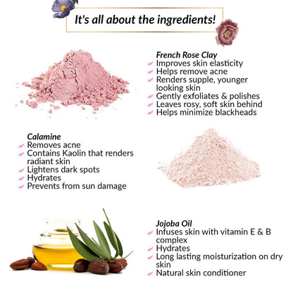Image 3 of Matra Vitamin C French Rose Clay Mask