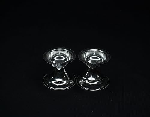 Image 4 of Dista Silvers Pair of Diyas Silver 20 Grams