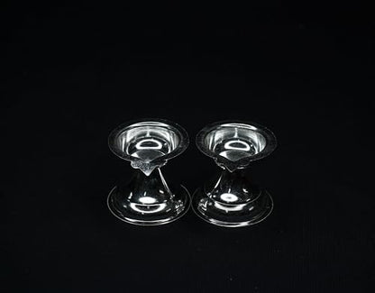 Image 4 of Dista Silvers Pair of Diyas Silver 20 Grams