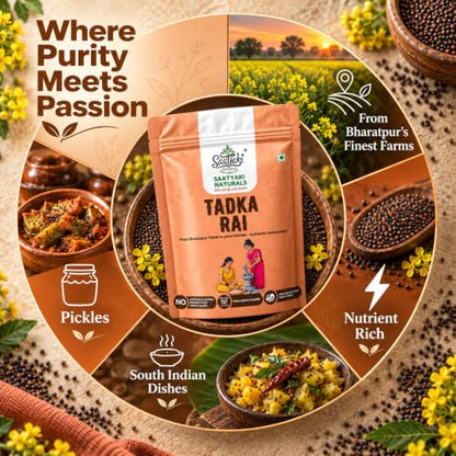 Image 8 of SAATYAKI NATURALS Organic Mustard Seeds