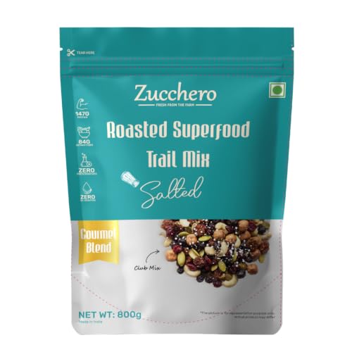 Image 5 of Roasted & Salted / 800 g (Pack of 1) for the product Zucchero Roasted Nut, Seeds & Berries Mix