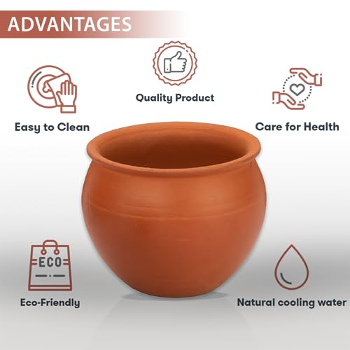 Image 6 of Mitti Cool Handcrafted Terracotta Clay Jully Cup Set - 150ml 6-Piece