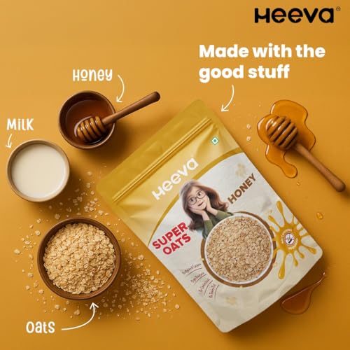 Image 7 of Heeva 10g Protein Super Oats Honey 400g