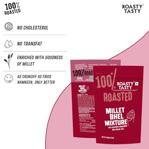 Image 3 of Roasty Tasty Millet Bhel Mix 100g