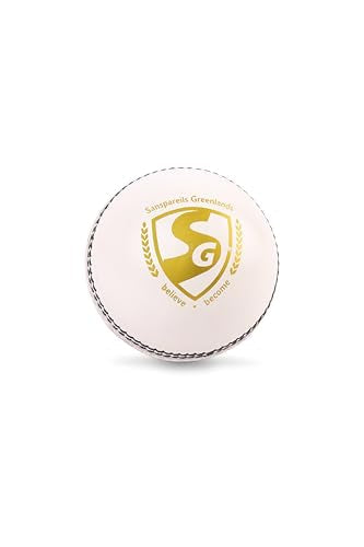 Image 2 of SG Cricket Balls Shield 20 White