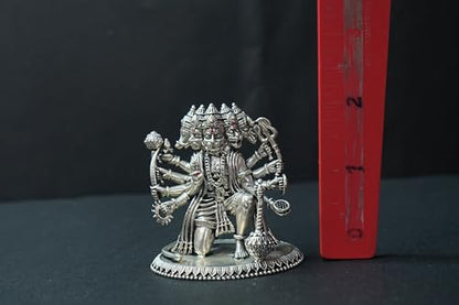 Image 5 of Dista Silvers Antique Panchamukhi Hanuman 175.72G