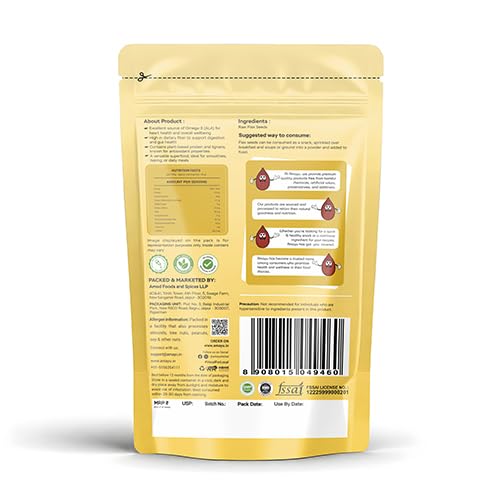 Image 3 of AMAYU Premium Flax Seeds 200g