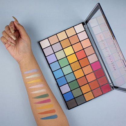 Image 5 of Makeup Revolution Maxi Reloaded Eyeshadow Palette - 45 Shades-Shimmer & Easy Blendable - Big Shot