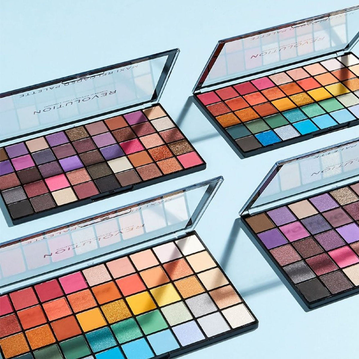 Image 8 of Makeup Revolution Maxi Reloaded Eyeshadow Palette - 45 Shades-Shimmer & Easy Blendable - Big Shot