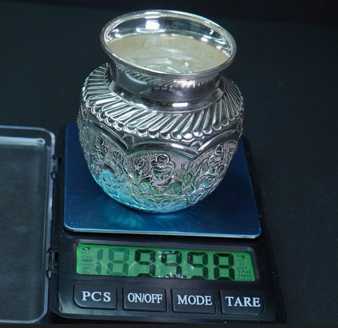 Image 4 of Dista Silvers Ashta Laxmi Lota 100g