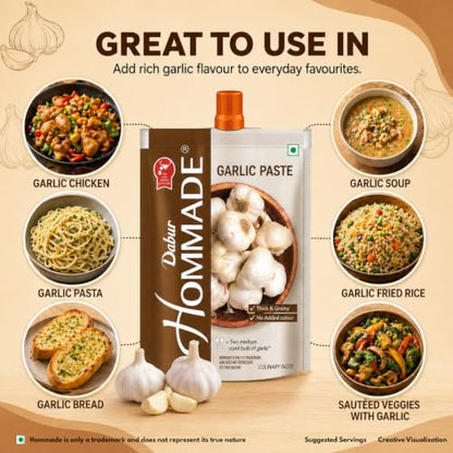 Image 6 of Dabur Hommade Garlic Paste, 200 Gm
