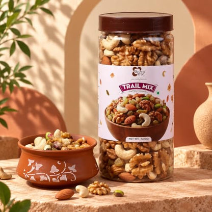 Image 2 of 500 g (Pack of 1) for the product Brown Tree Trail Mix 250g