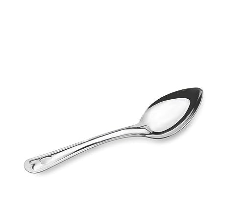 Image 1 of Default Title for the product Crystal Basting Stainless Steel Serving Spoon, Silver