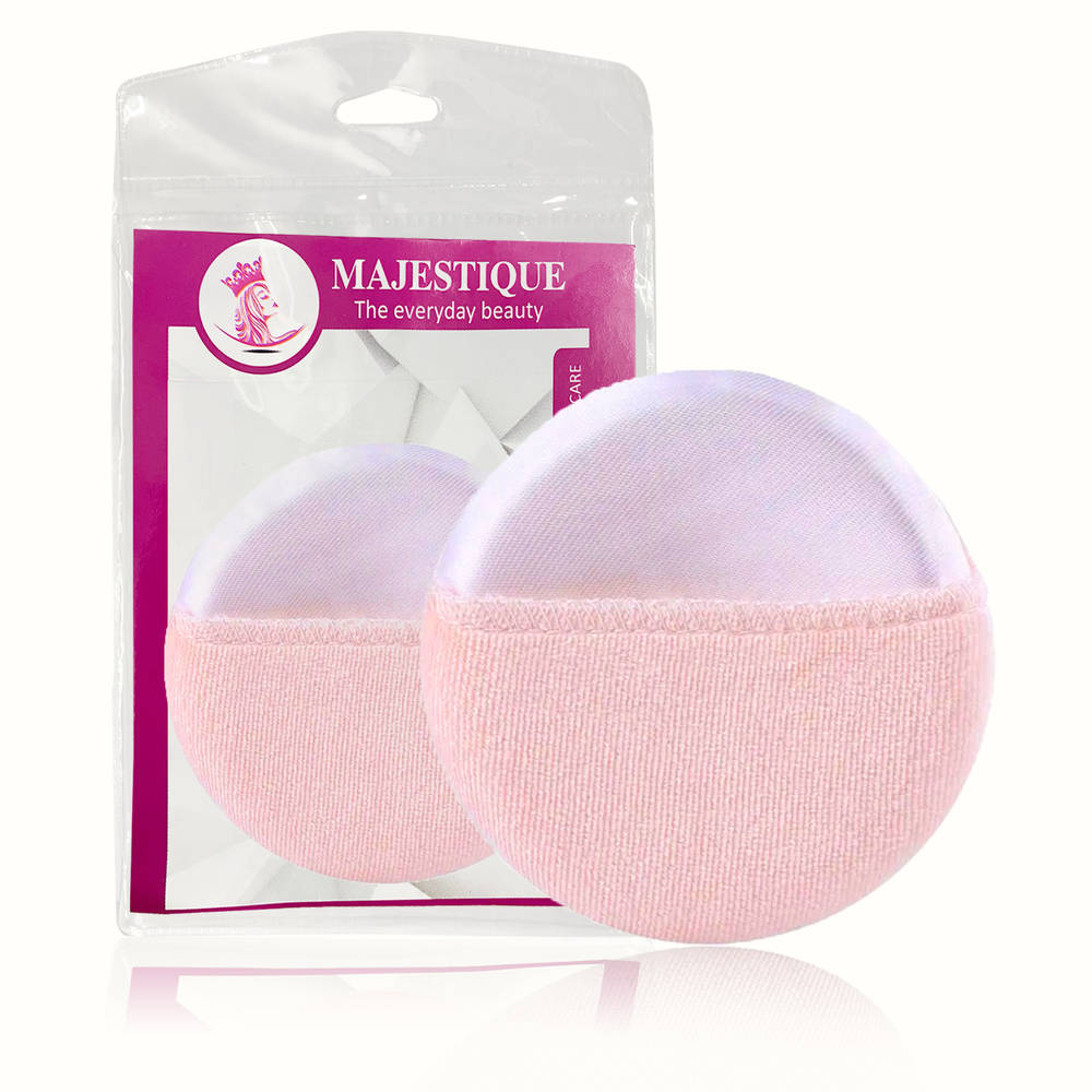 Image 1 of 1 pc for the product Majestique Round Cotton Powder Puffs