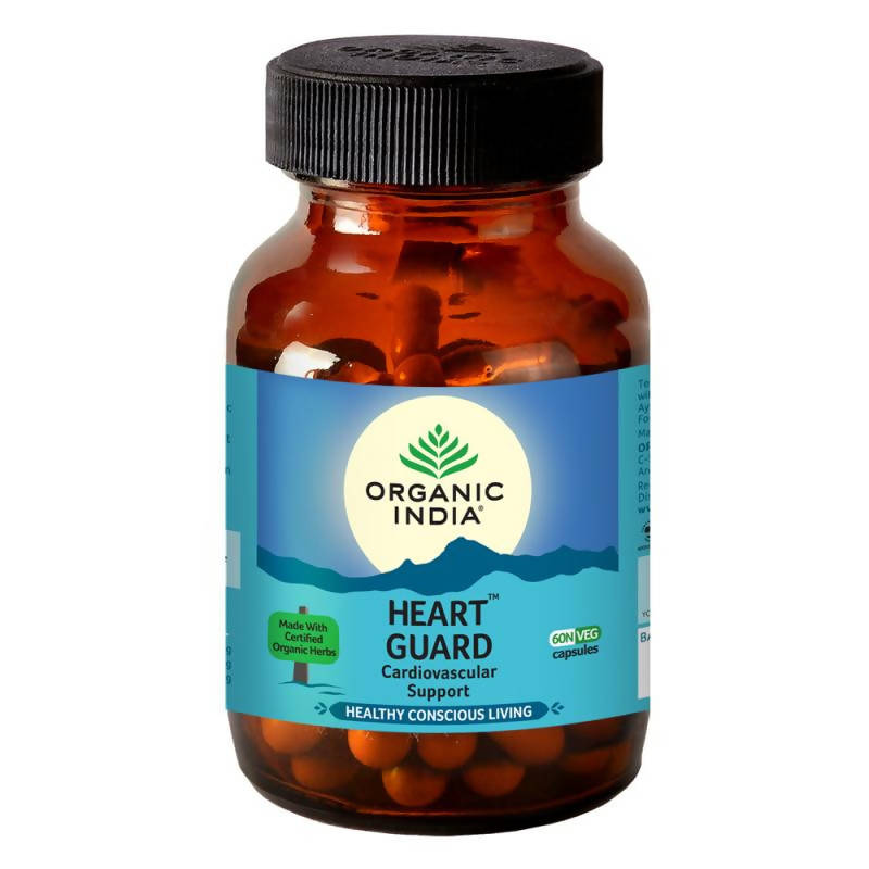 Image 1 of 60 Caps for the product Organic India Heart Guard Capsules